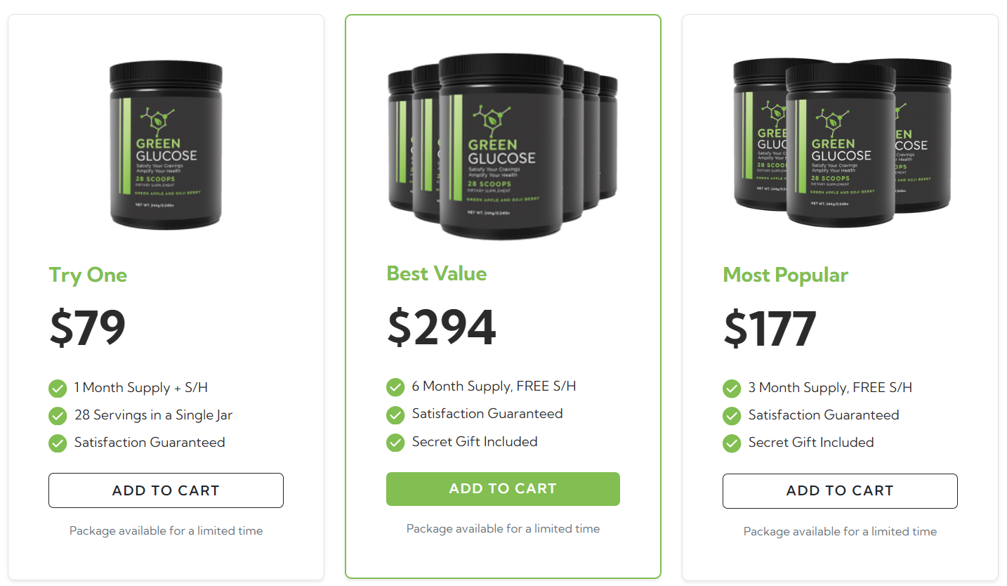 Green Glucose price